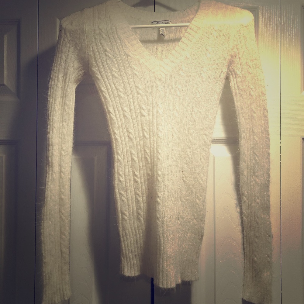 White sweater